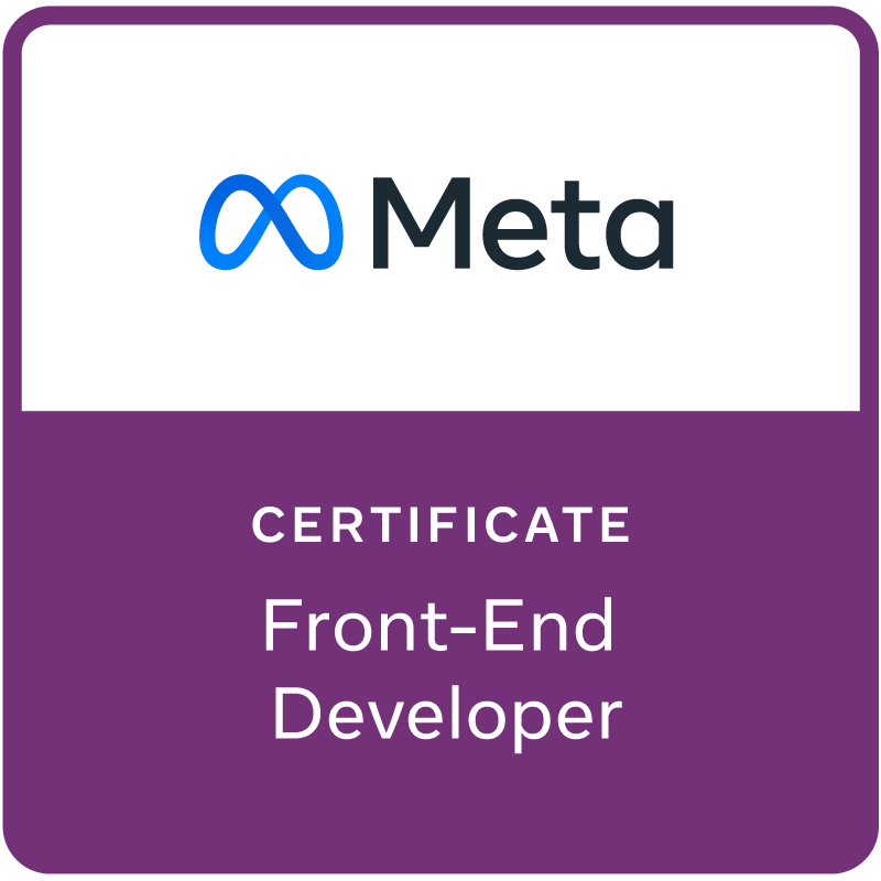 Meta Front-End Developer logo